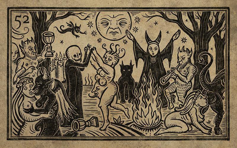 52. THE WITCHES’ SABBATH. ШАБАШ ВЕДЬМ