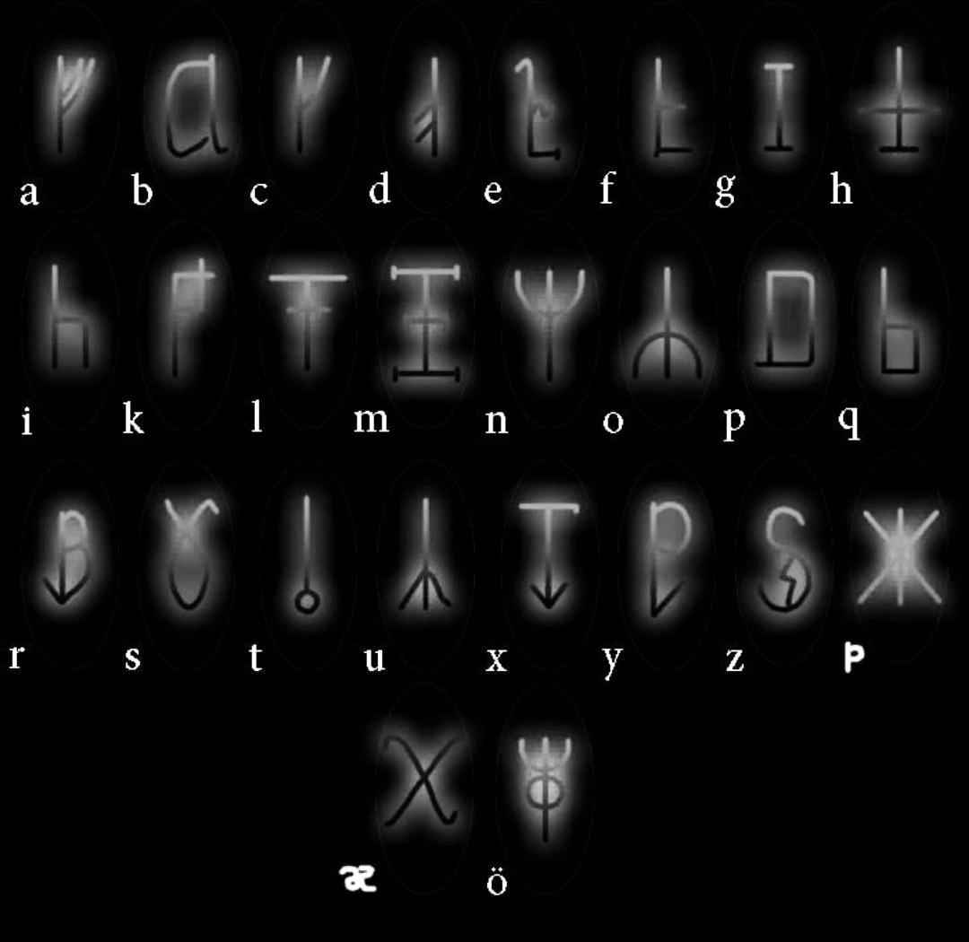 Эльфийские руны