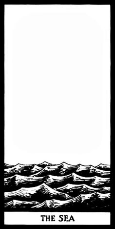 ГАЛЕРЕЯ КОЛОДЫ ТАРО "ФАНТОД" - EDWARD GOREY'S FANTOD PACK 14 МОРЕ