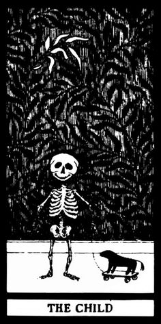 ГАЛЕРЕЯ КОЛОДЫ ТАРО "ФАНТОД" - EDWARD GOREY'S FANTOD PACK 9 РЕБЁНОК