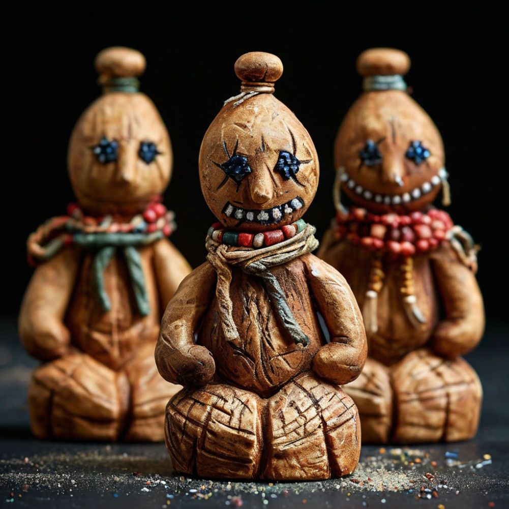 ХЛЕБНЫЕ ФИГУРКИ (ВУДУ) ДЛЯ ПРОКЛЯТИЙ